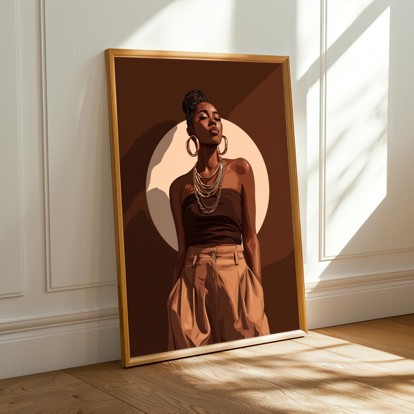 Grace Defined - Elegant Woman Wall Art Print