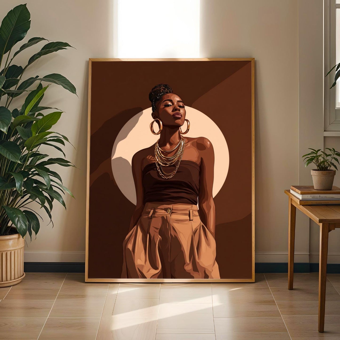 Grace Defined - Elegant Woman Wall Art Print