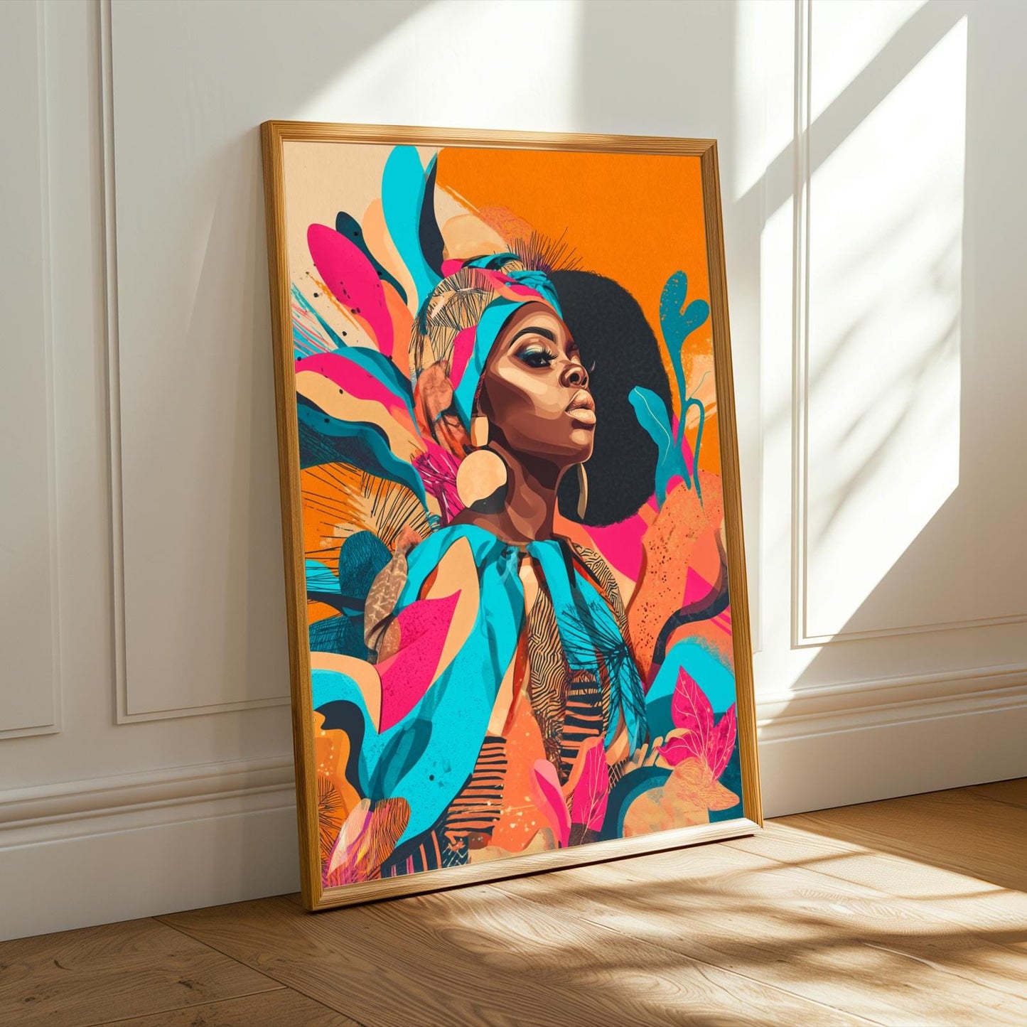 Grace Defined - Elegant Woman Wall Art Print