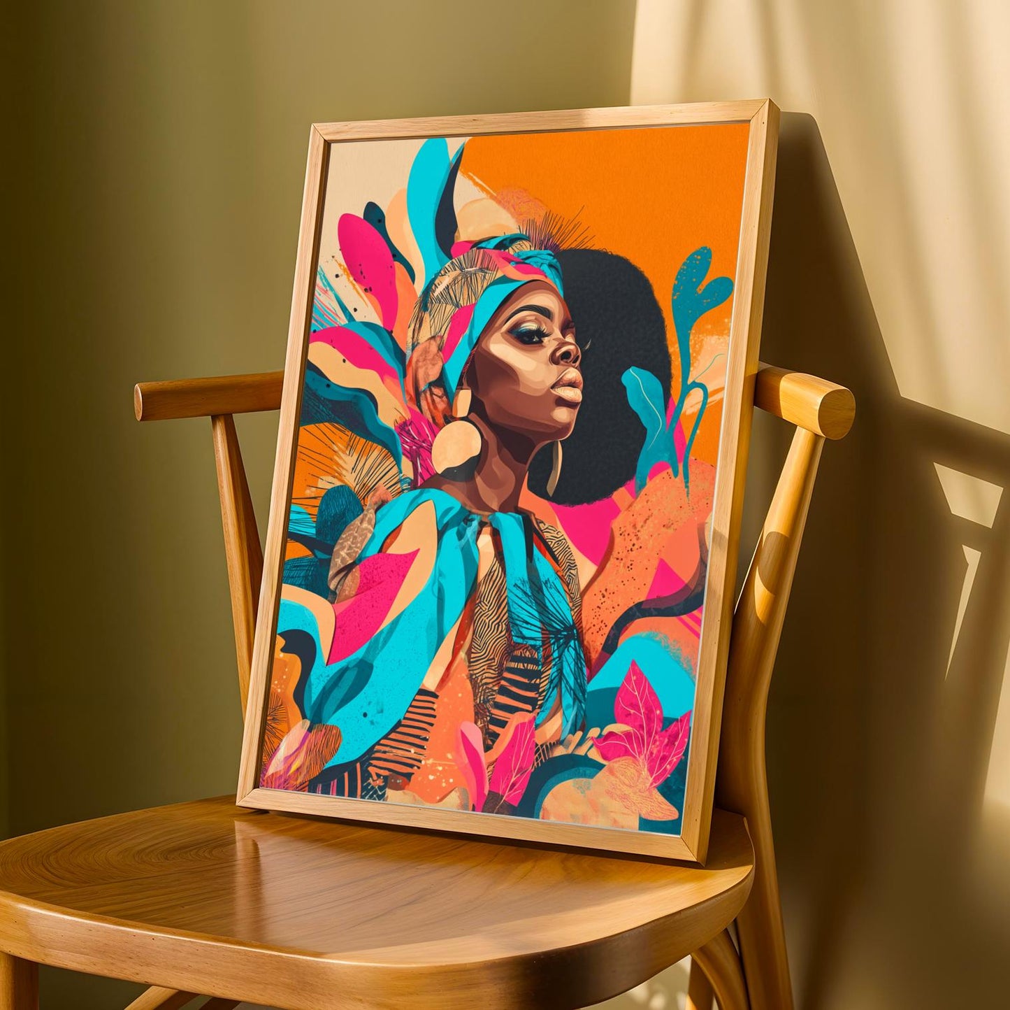 Grace Defined - Elegant Woman Wall Art Print