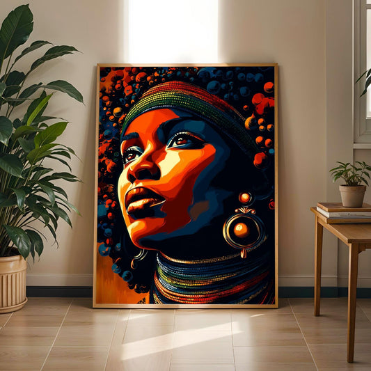 Grace Defined - Elegant Woman Wall Art Print Soluna Soul