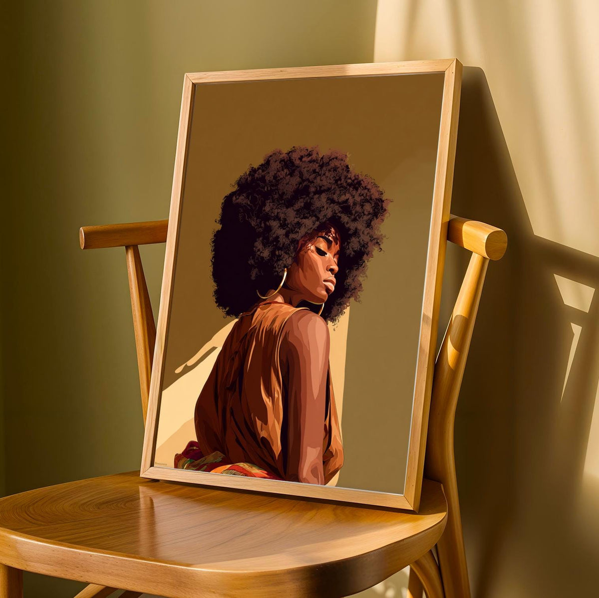 Grace Defined - Elegant Woman Wall Art Print Soluna Soul