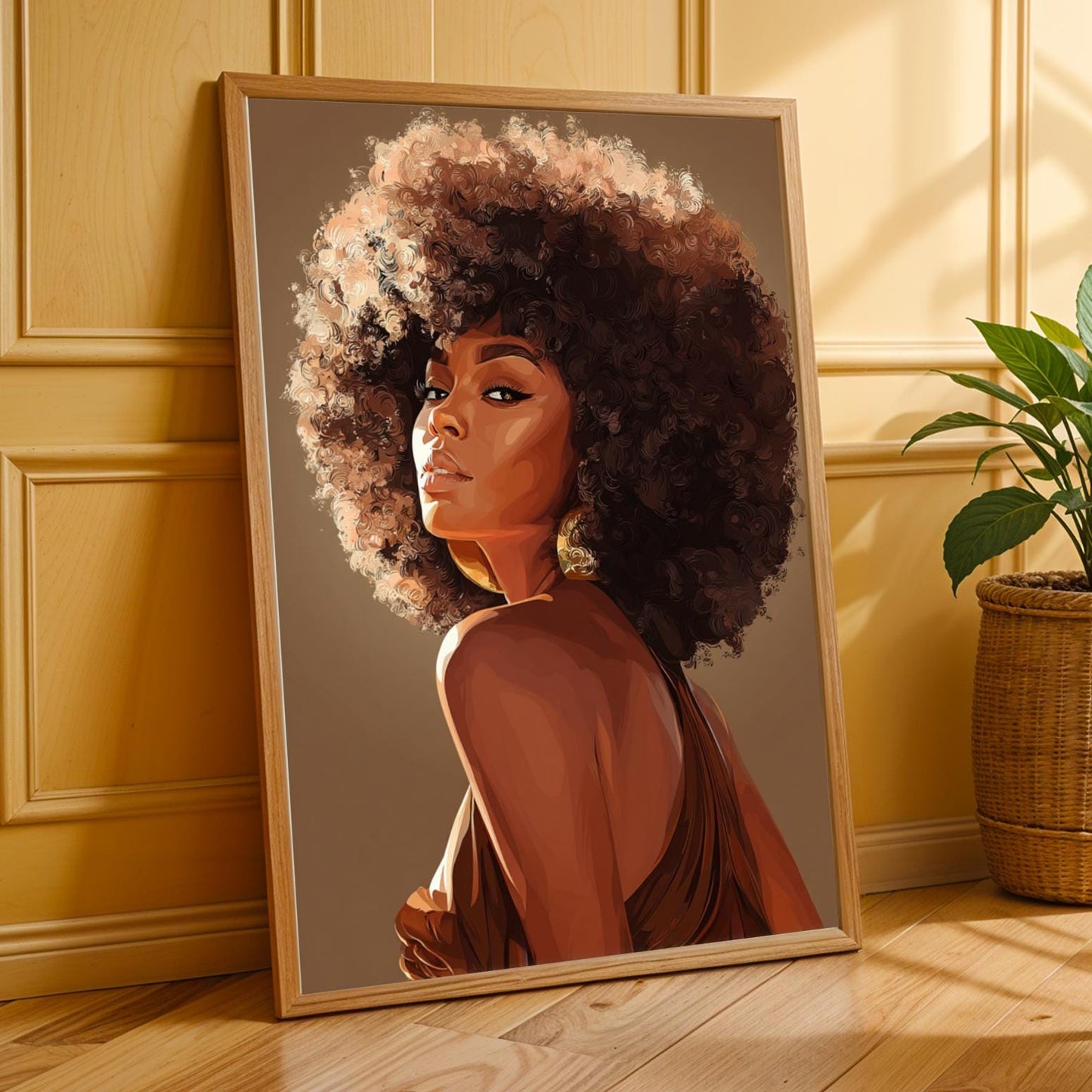 Grace Defined - Elegant Woman Wall Art Print