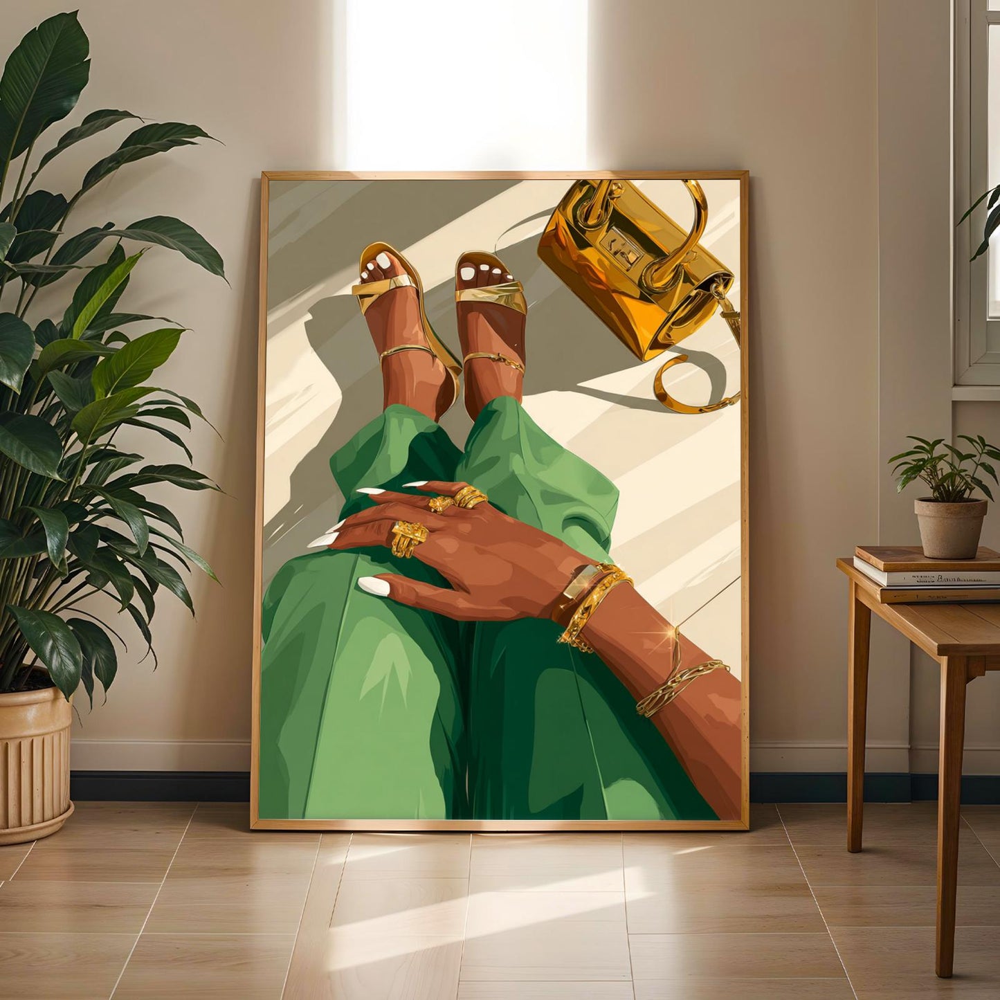 Grace Defined - Elegant Woman Wall Art Print