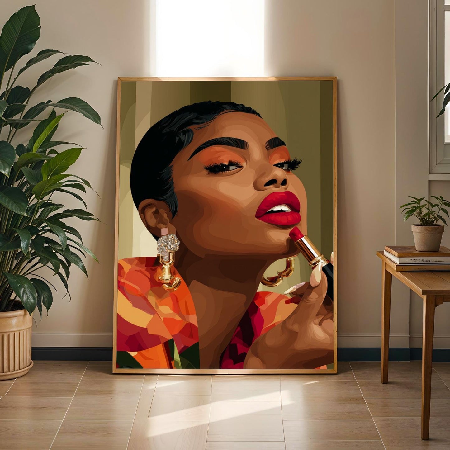 Grace Defined - Elegant Woman Wall Art Print