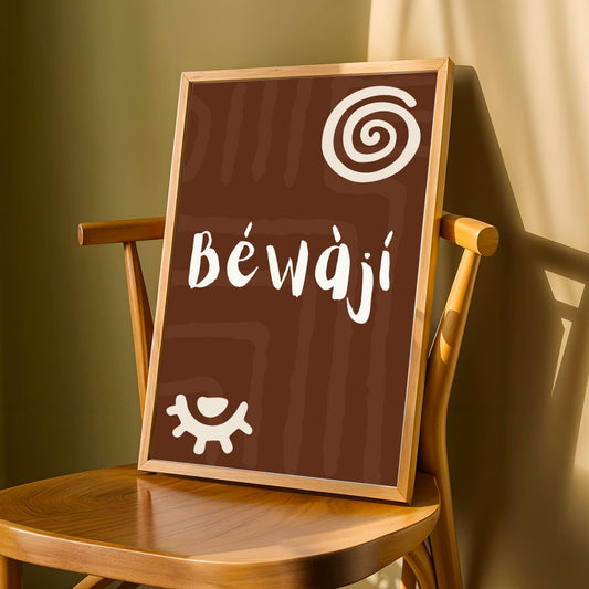 Bewaji (Arise with Beauty) Wall Art Print