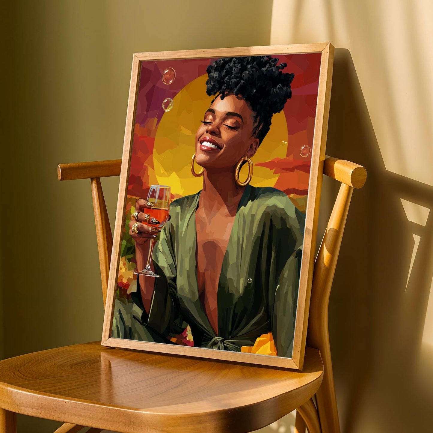 "Cheers to Me" Wall Art Print