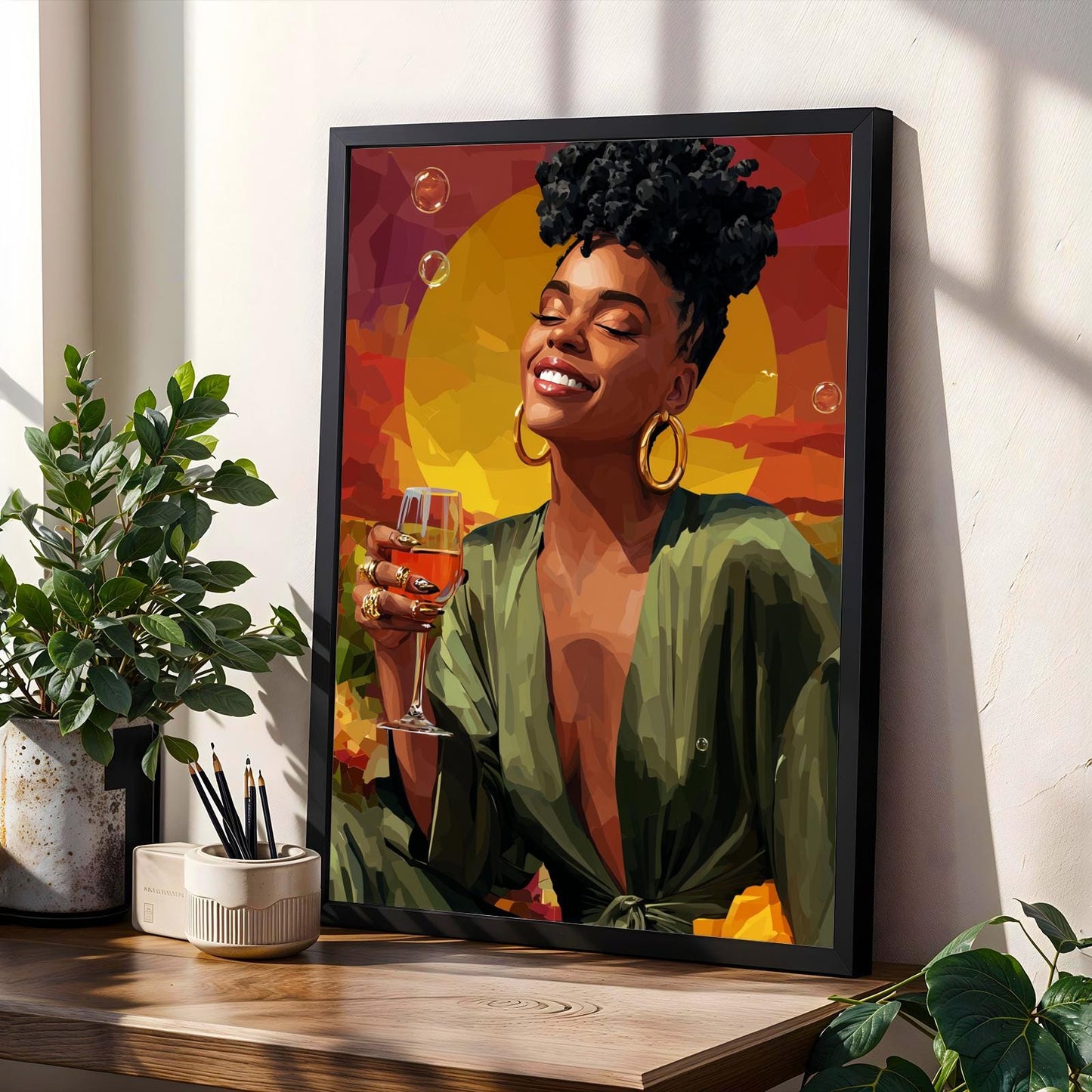 "Cheers to Me" Wall Art Print