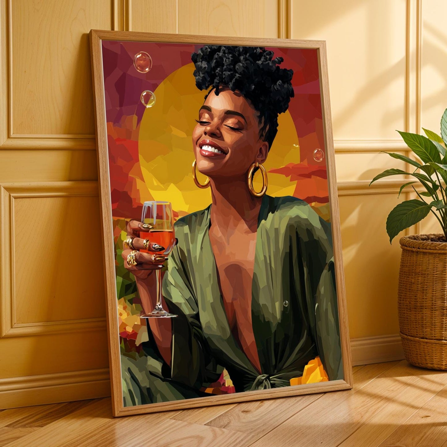 "Cheers to Me" Wall Art Print Soluna Soul