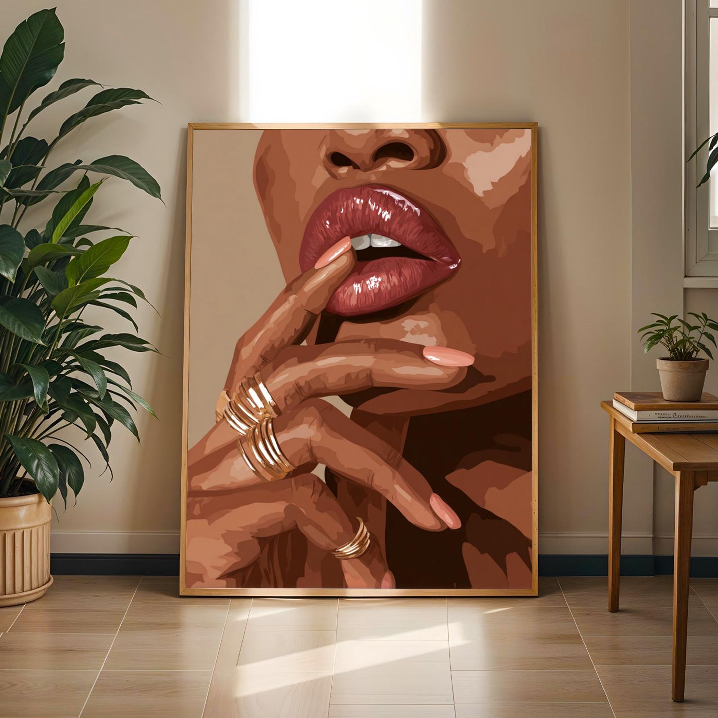 Grace Defined - Elegant Woman Wall Art Print