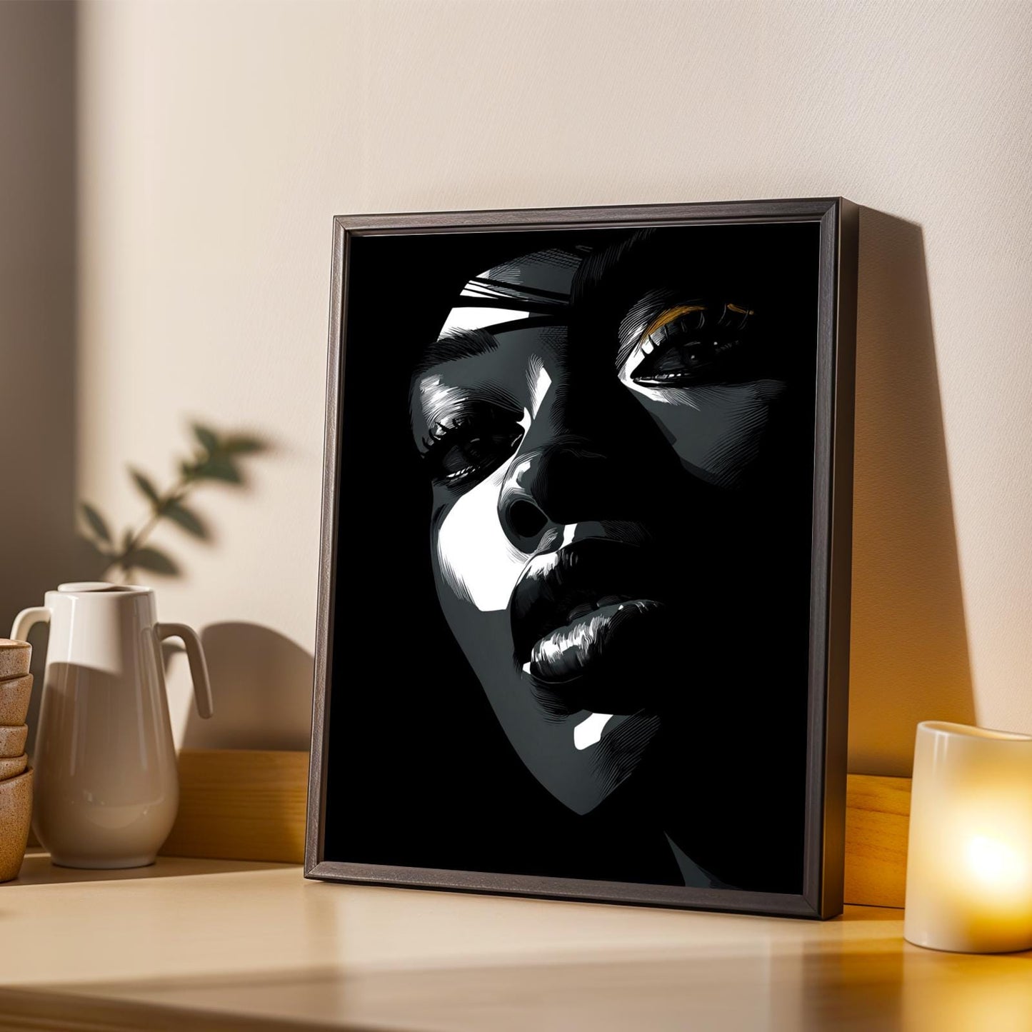 Bold and Beautiful Wall Art Print Soluna Soul