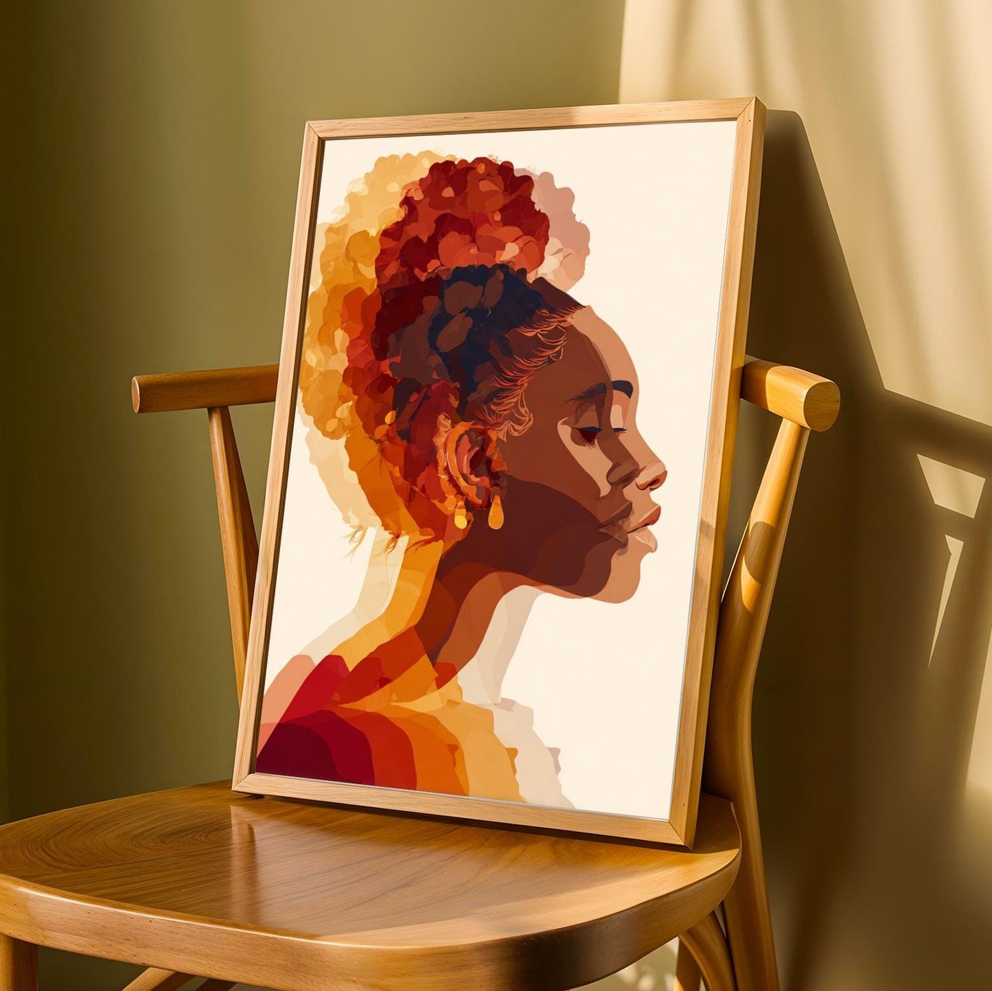 Grace Defined - Elegant Woman Wall Art Print