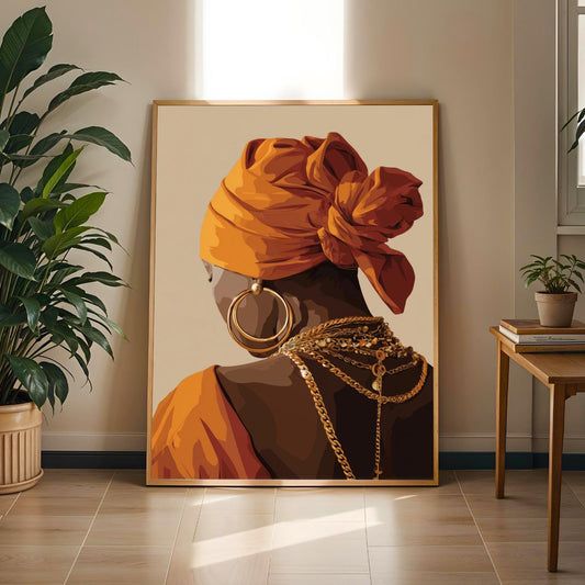 Grace Defined - Elegant Woman Wall Art Print Soluna Soul