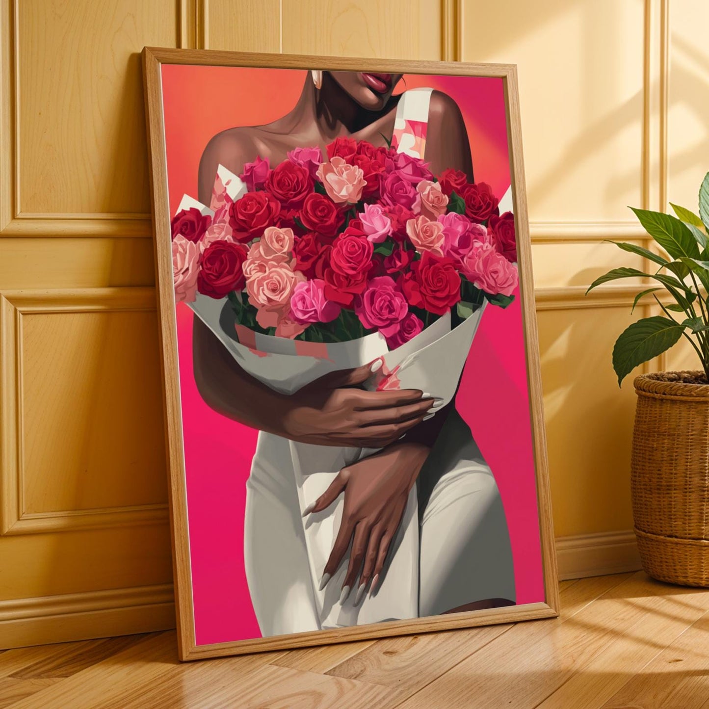 Grace Defined - Elegant Woman Wall Art Print