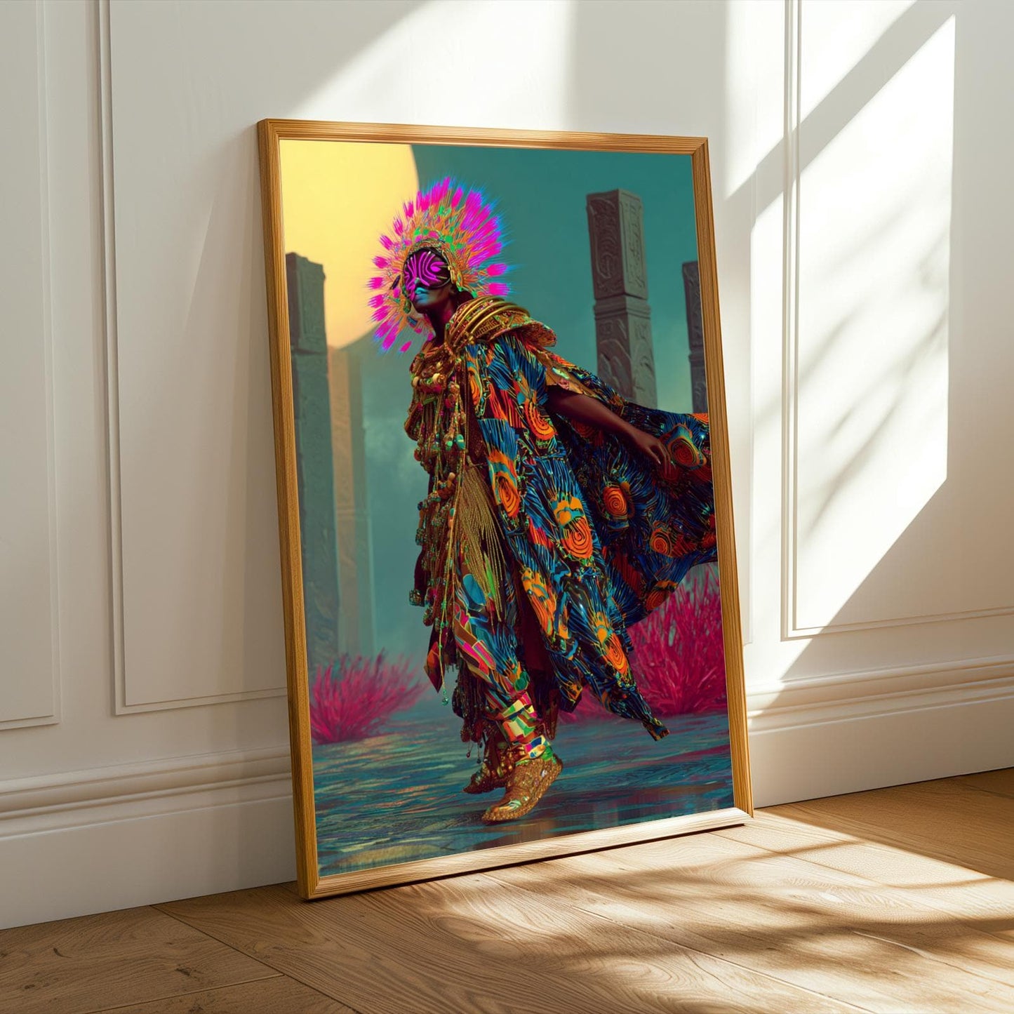 Afrofuturism Wall Art Print