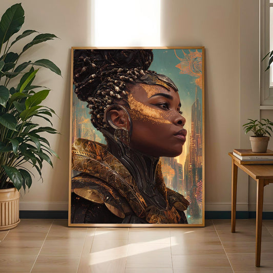 Afrofuturism Wall Art Print