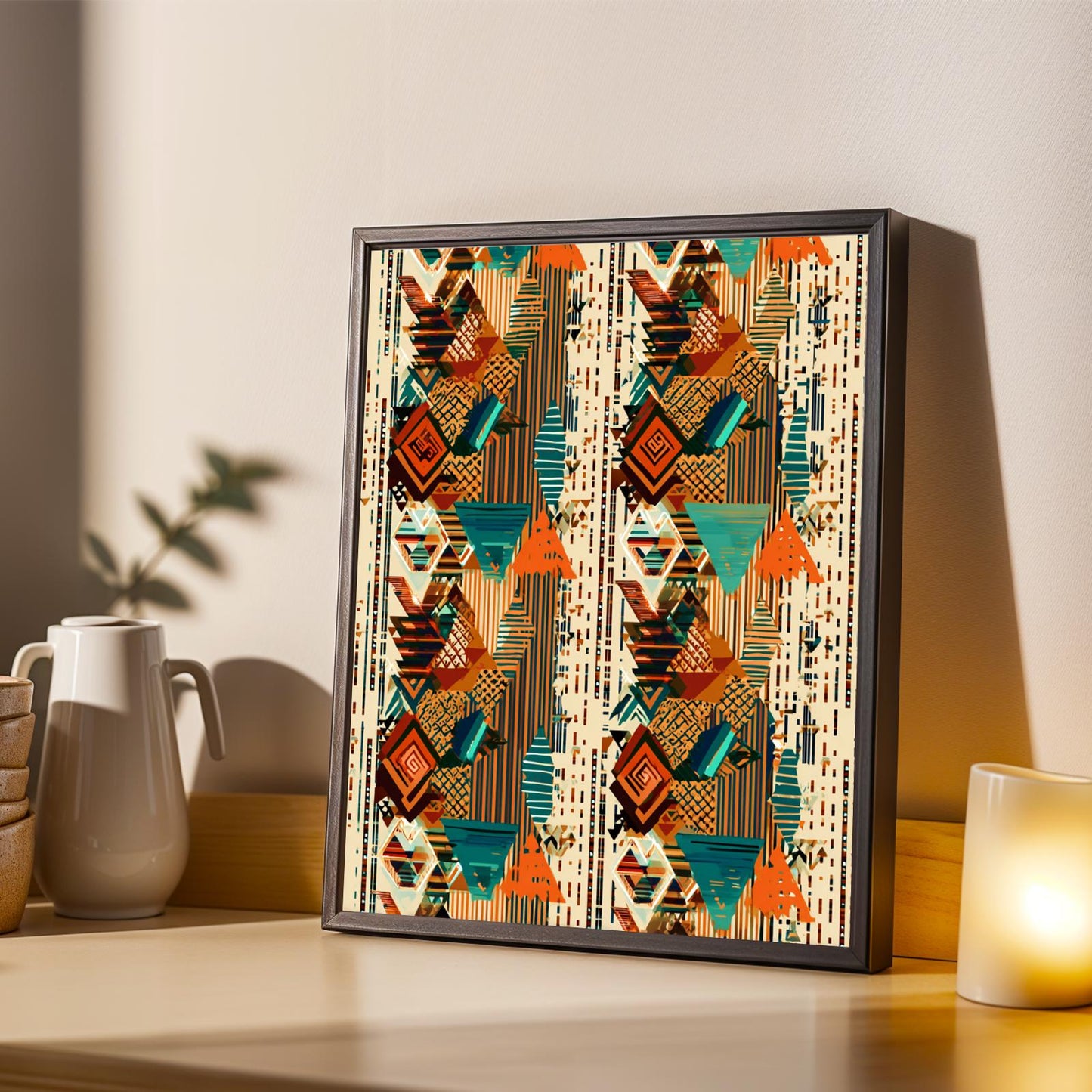 Abstract Wall Art Print Soluna Soul
