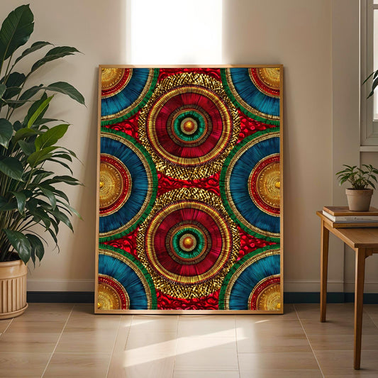 Abstract Wall Art Print Soluna Soul