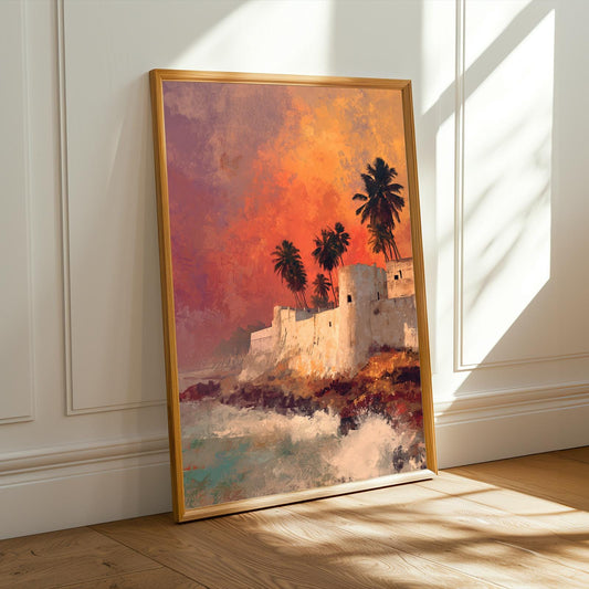 Cape Coast Reimagined Wall Art Print