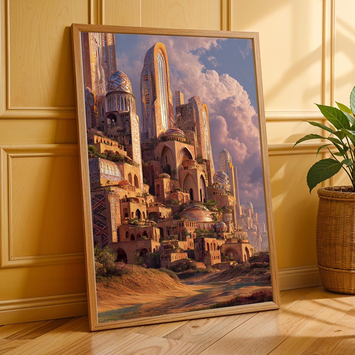 Afrofuturism Wall Art Print