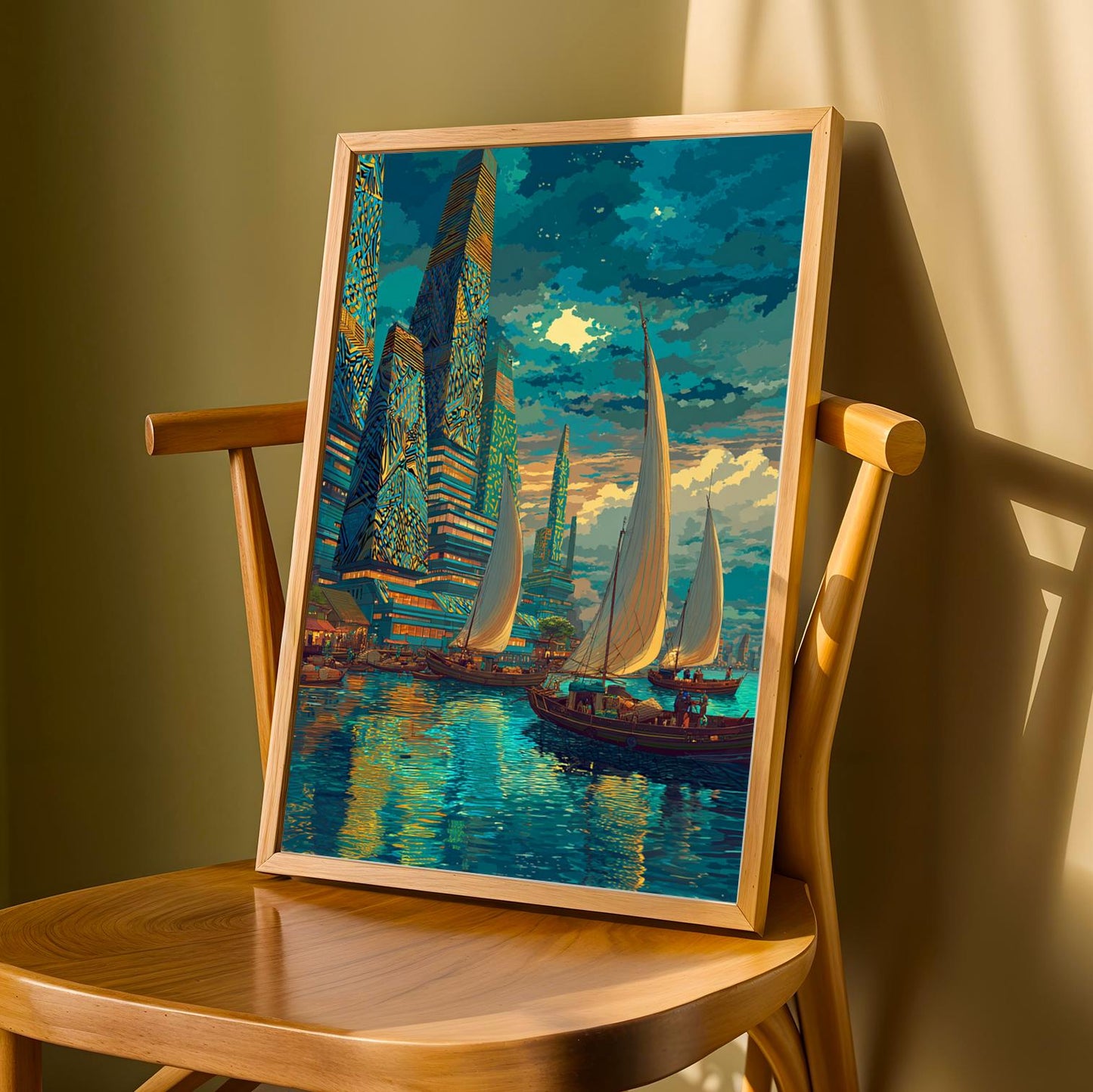 Afrofuturism Wall Art Print