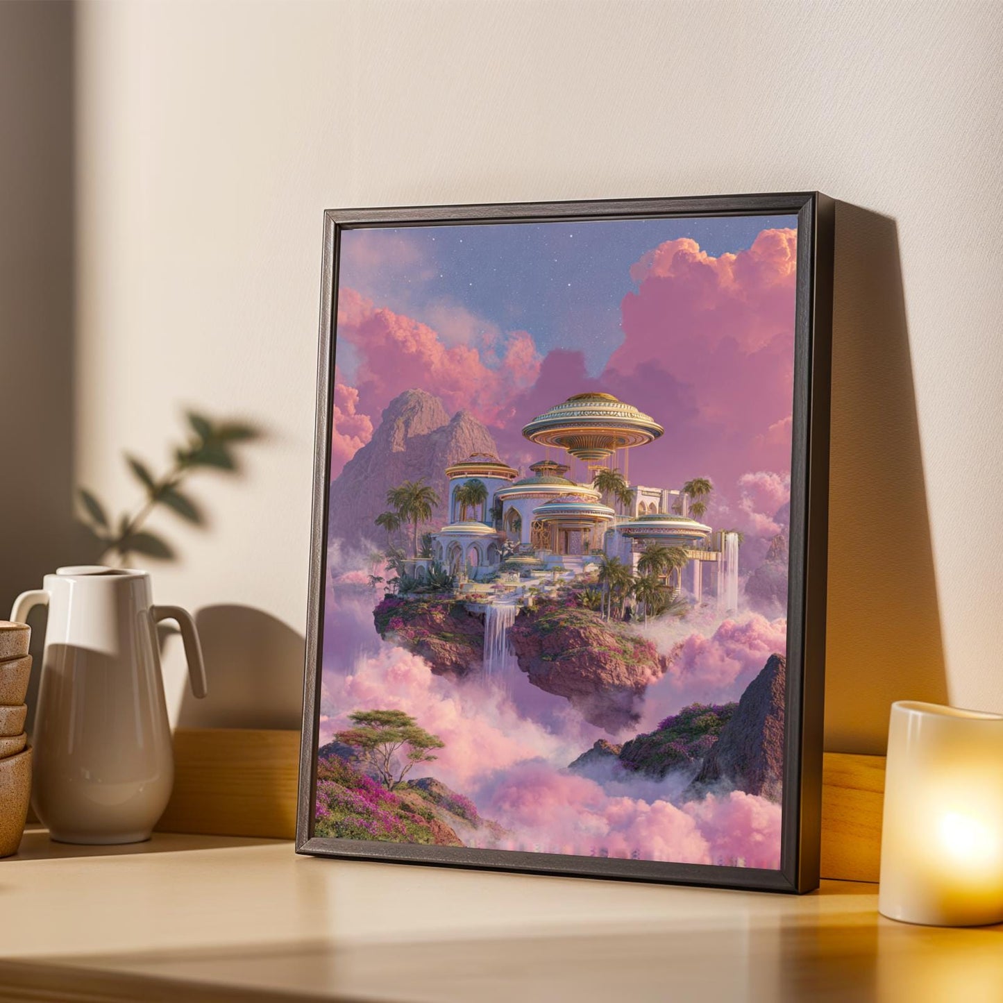 Afrofuturism Wall Art Print Soluna Soul