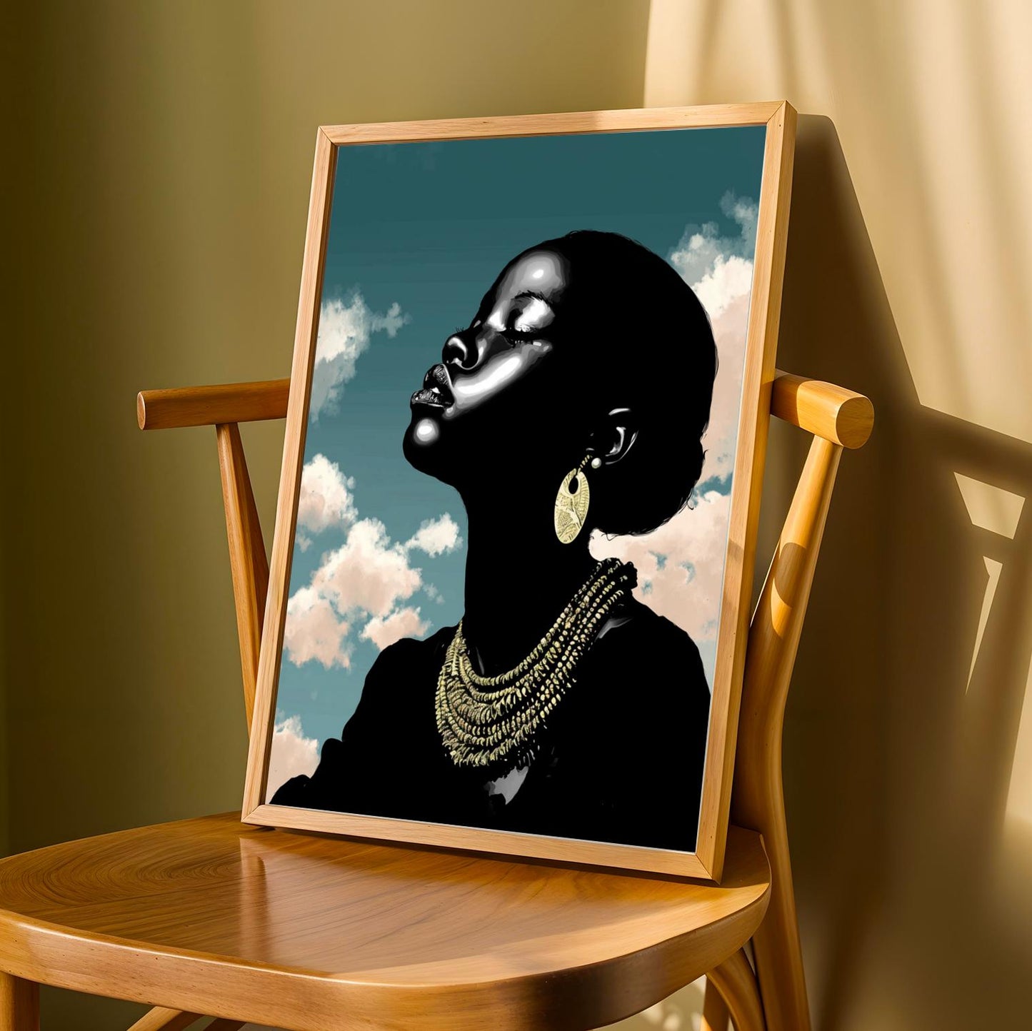 Grace Defined - Elegant Woman Wall Art Print