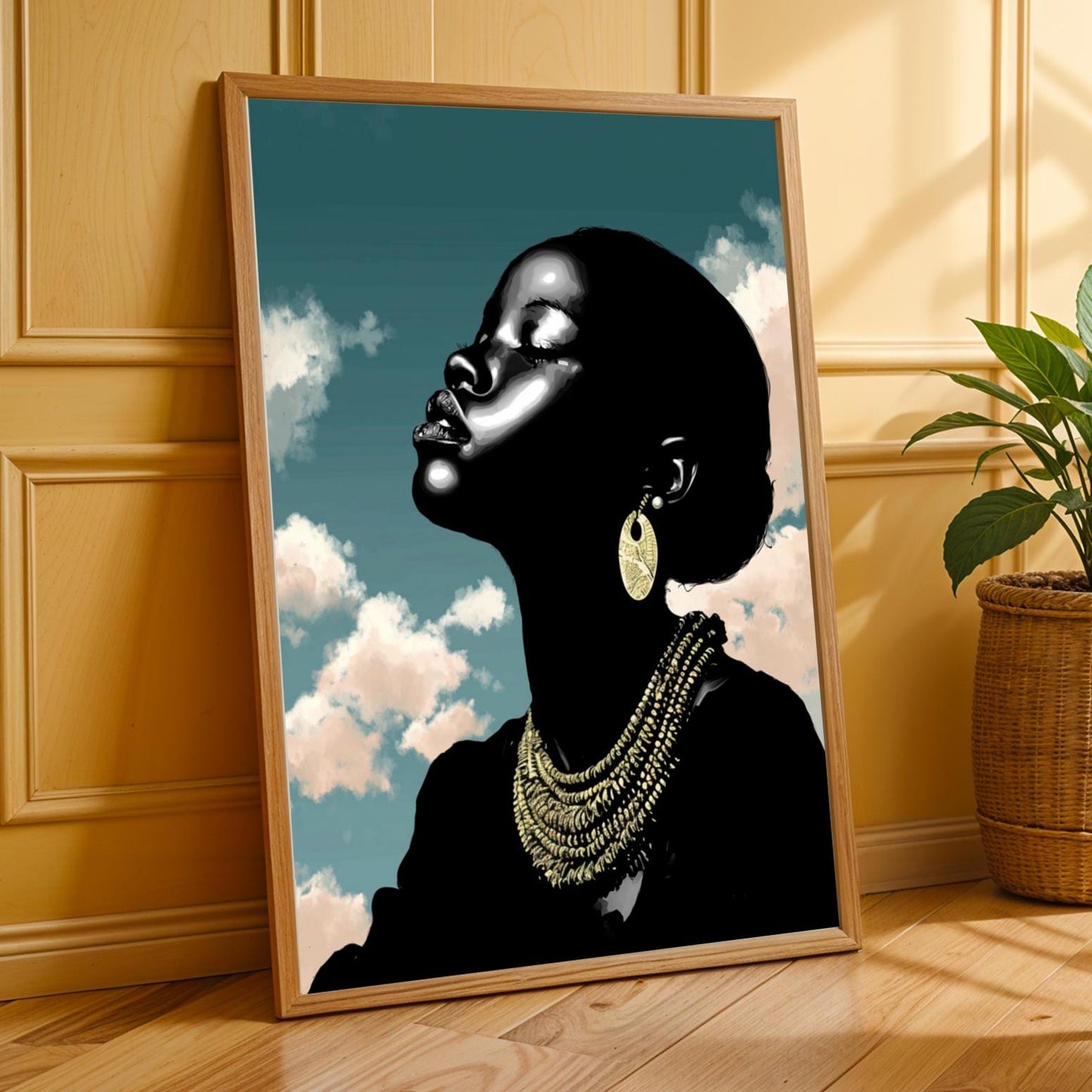 Grace Defined - Elegant Woman Wall Art Print