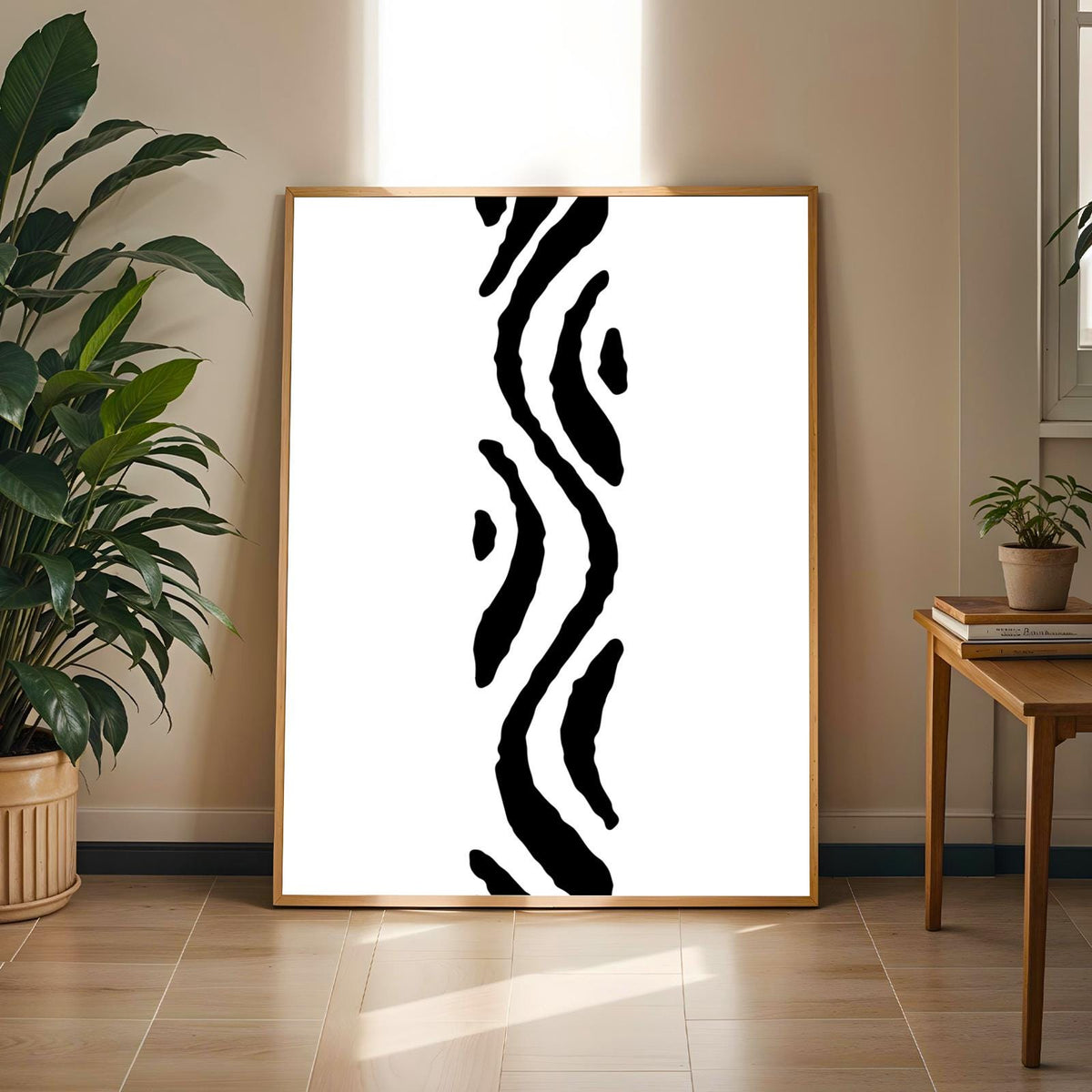Abstract Geometric Wall Art Print Soluna Soul