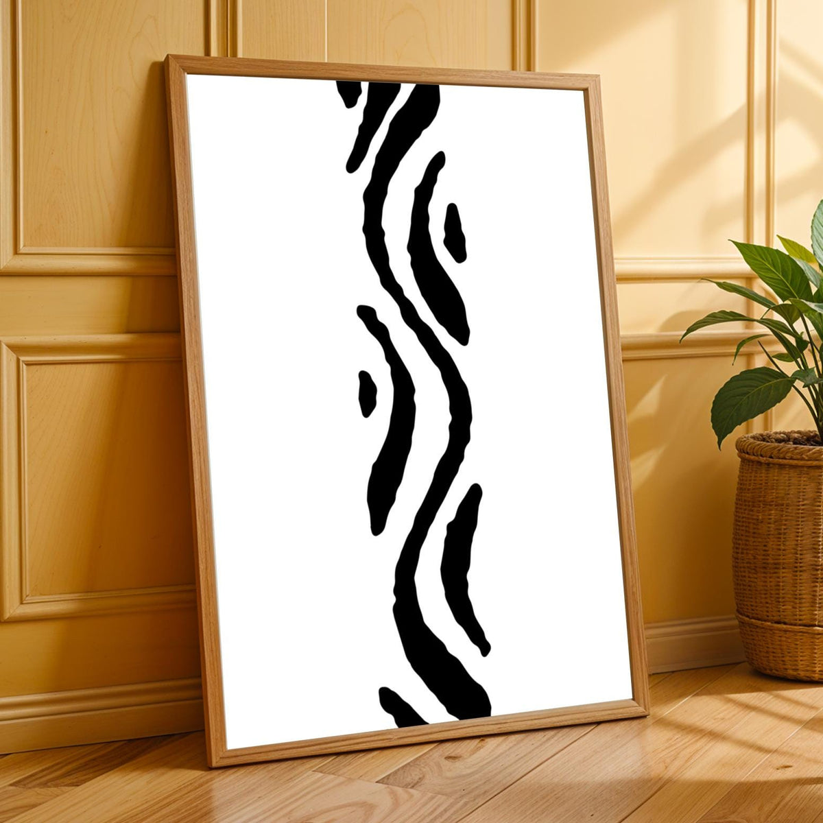 Abstract Geometric Wall Art Print Soluna Soul