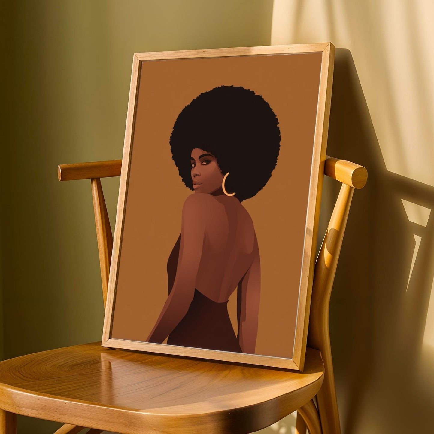 Grace Defined - Elegant Woman Wall Art Print
