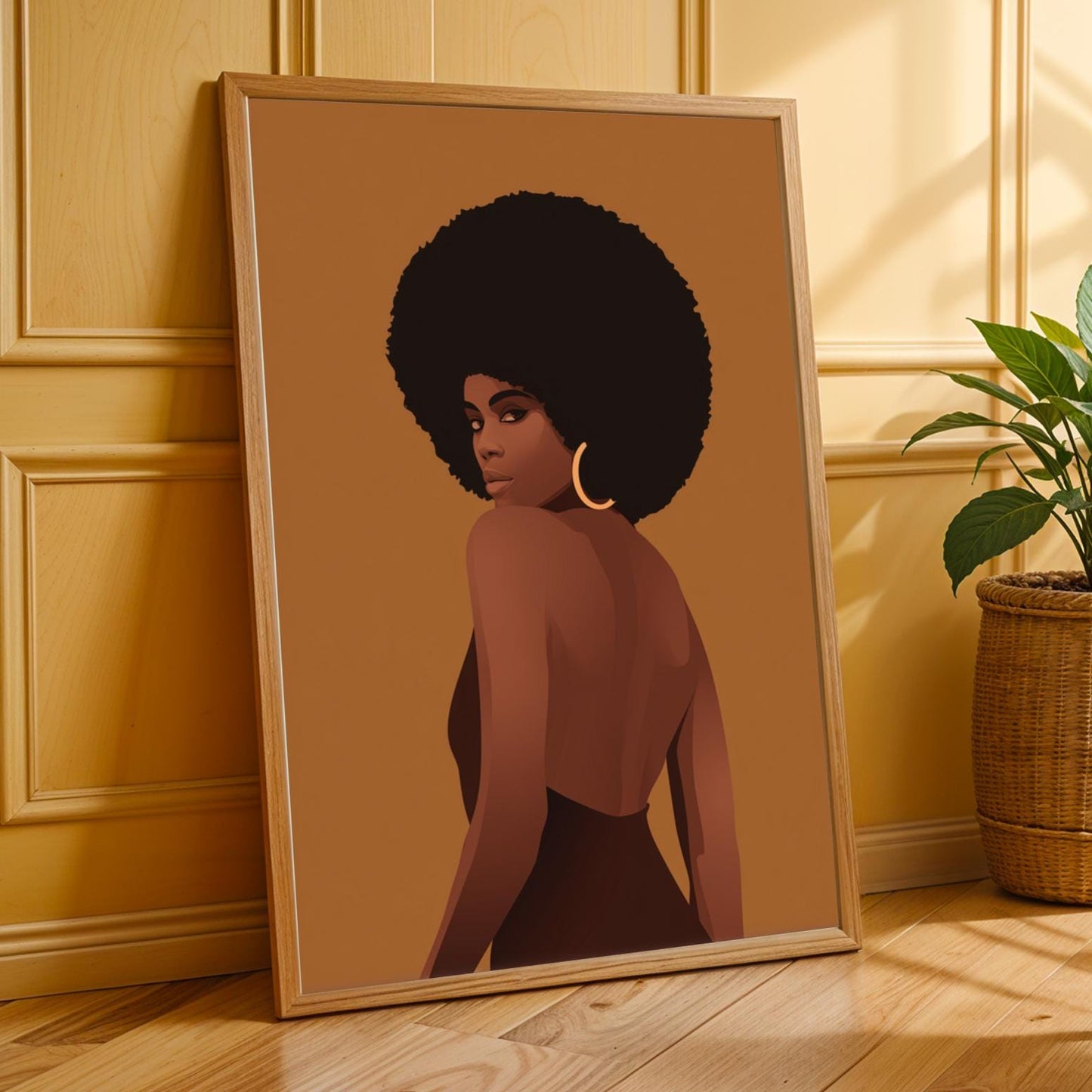 Grace Defined - Elegant Woman Wall Art Print