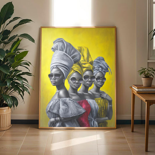Bold and Beautiful Wall Art Print Soluna Soul
