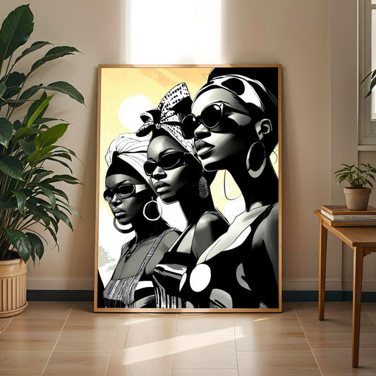 Bold and Beautiful Wall Art Print Soluna Soul