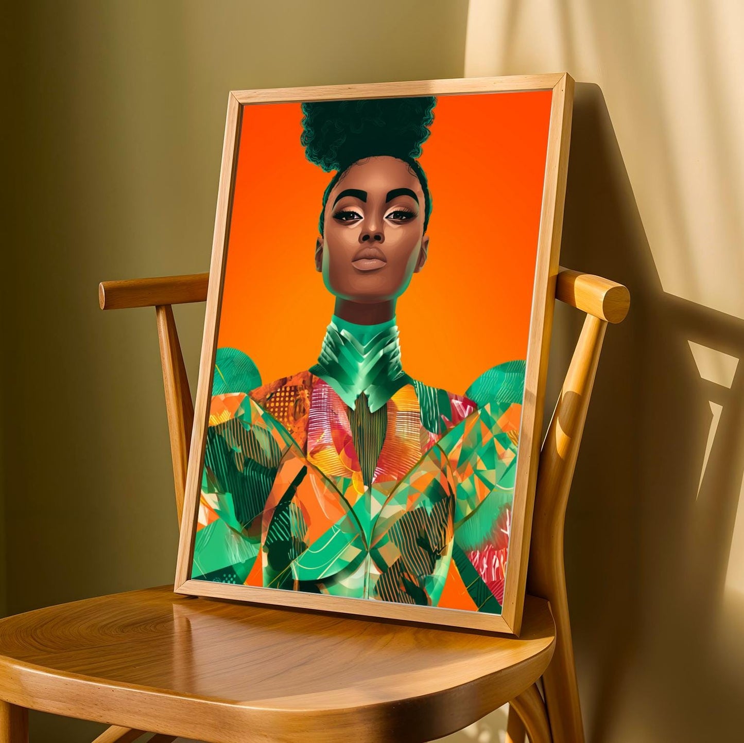 Grace Defined - Elegant Woman Wall Art Print