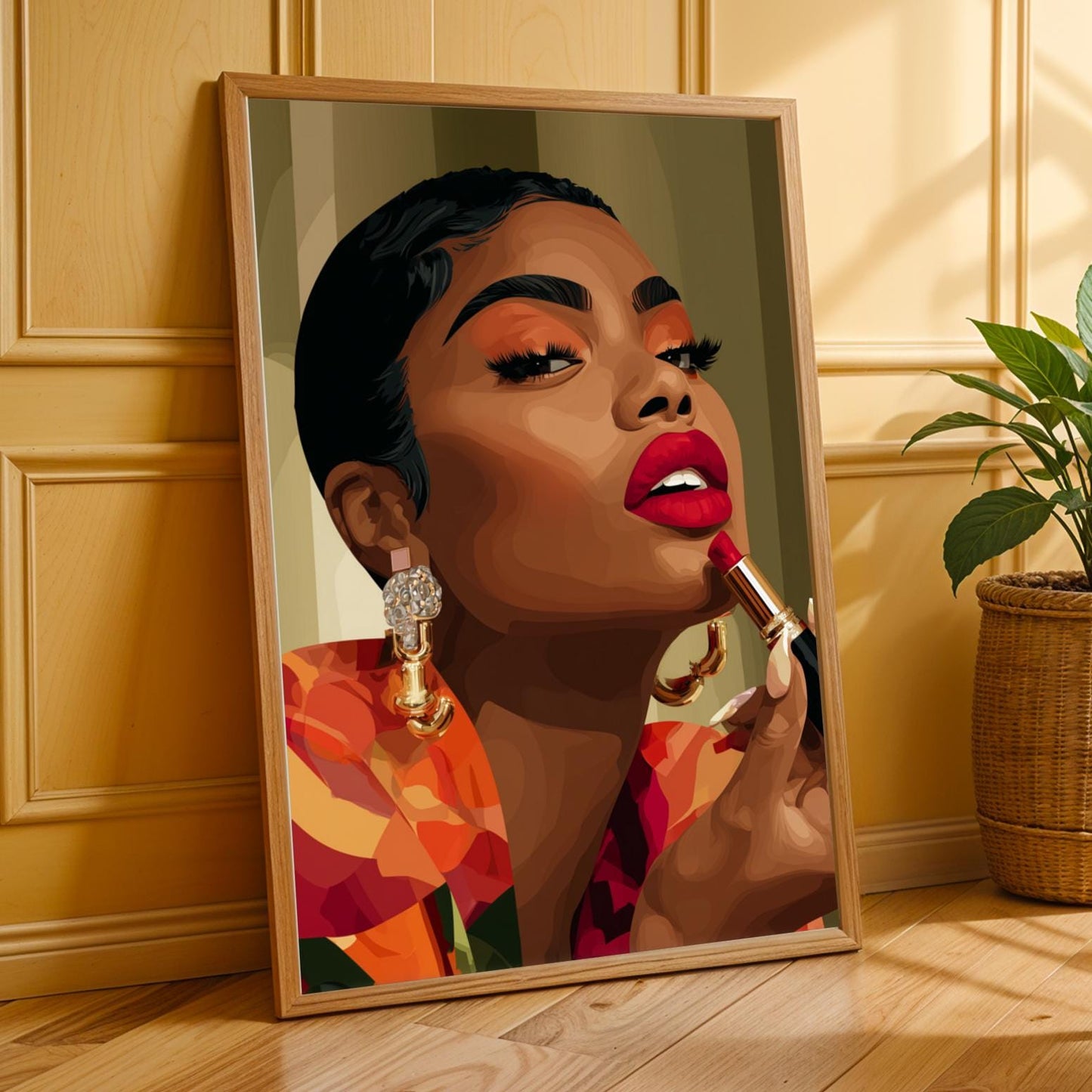 Grace Defined - Elegant Woman Wall Art Print