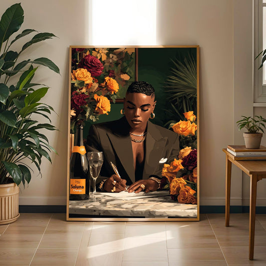 Signing, Sealed, Delivered Wall Art Print Soluna Soul