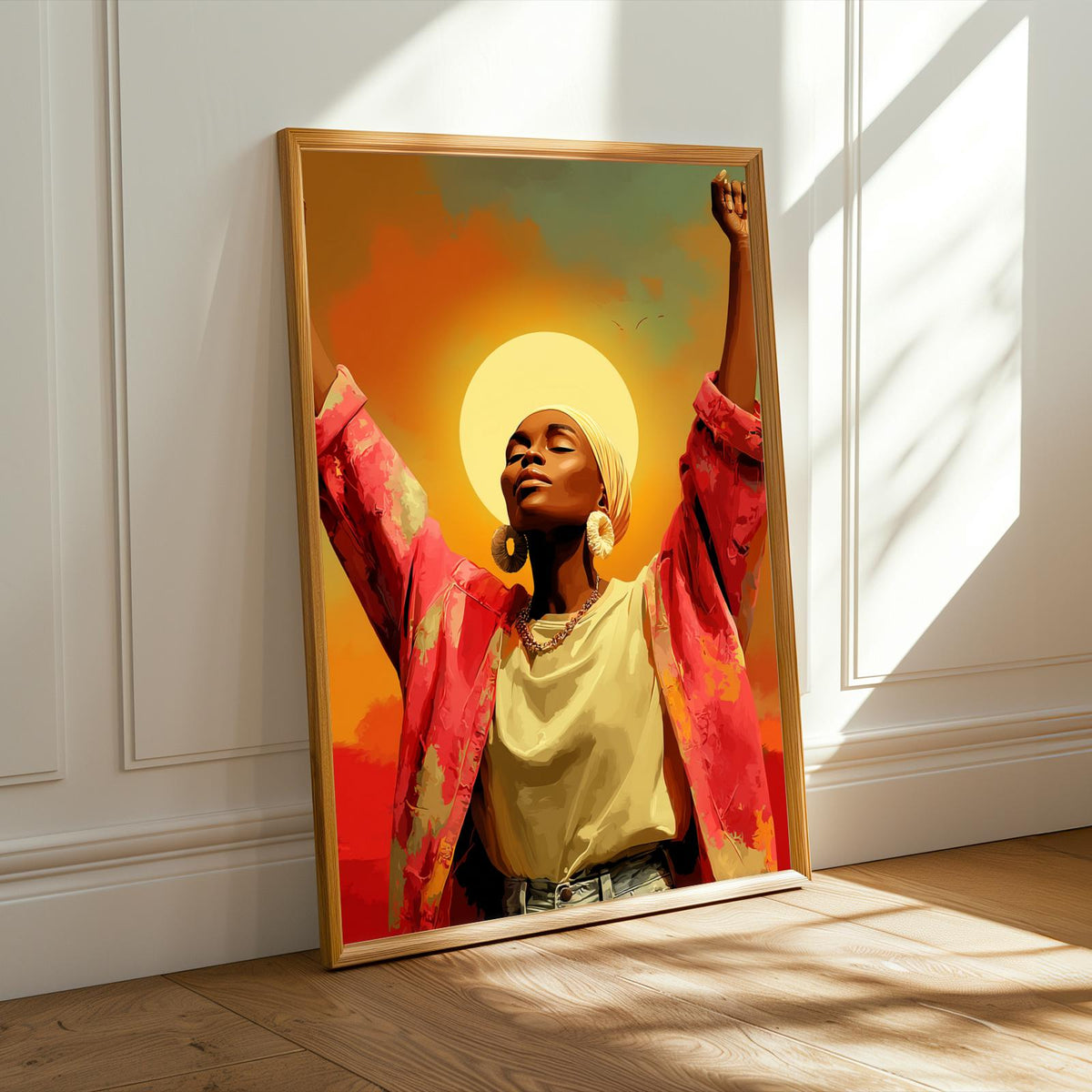 Empowerment Figure Wall Art Print Soluna Soul