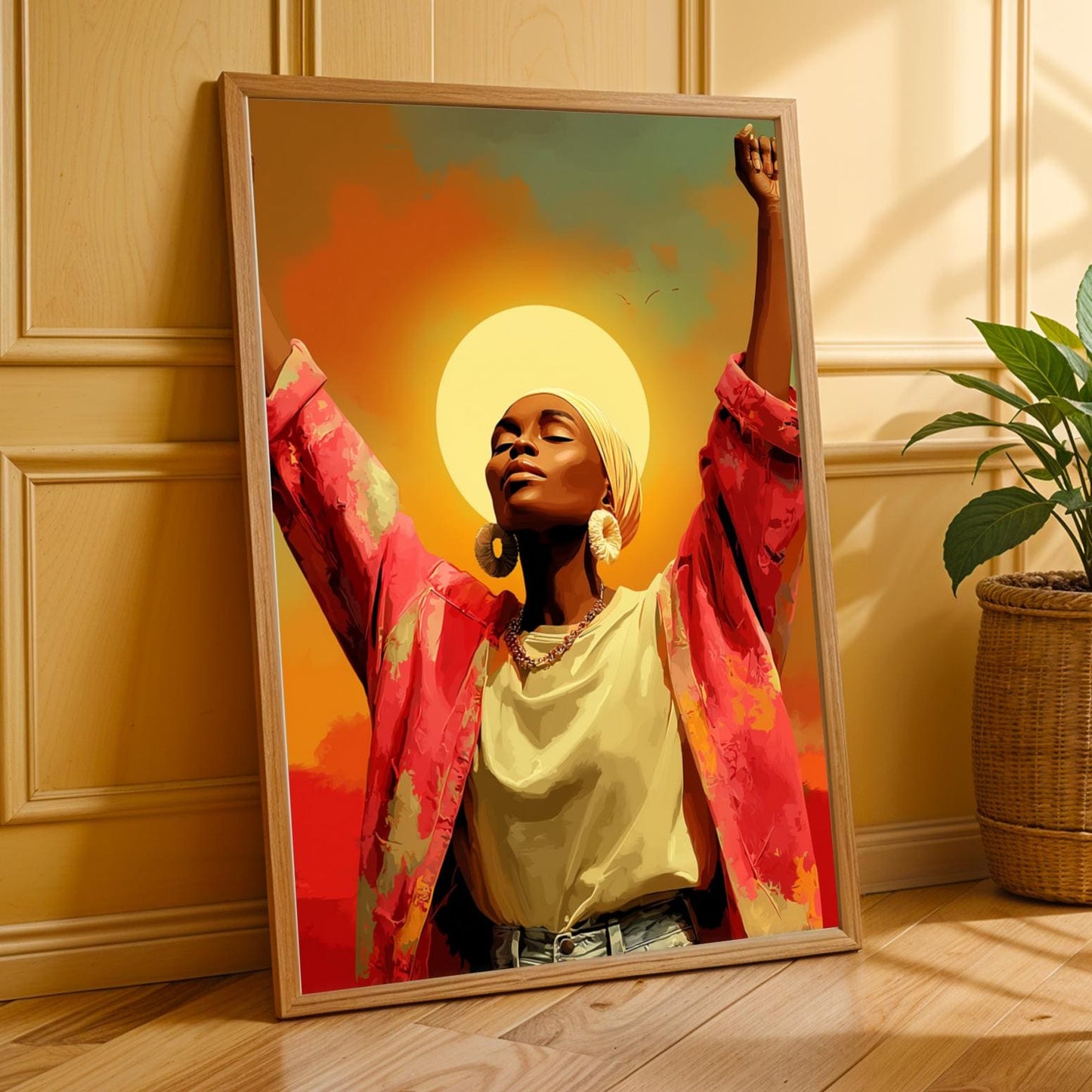 Empowerment Figure Wall Art Print Soluna Soul