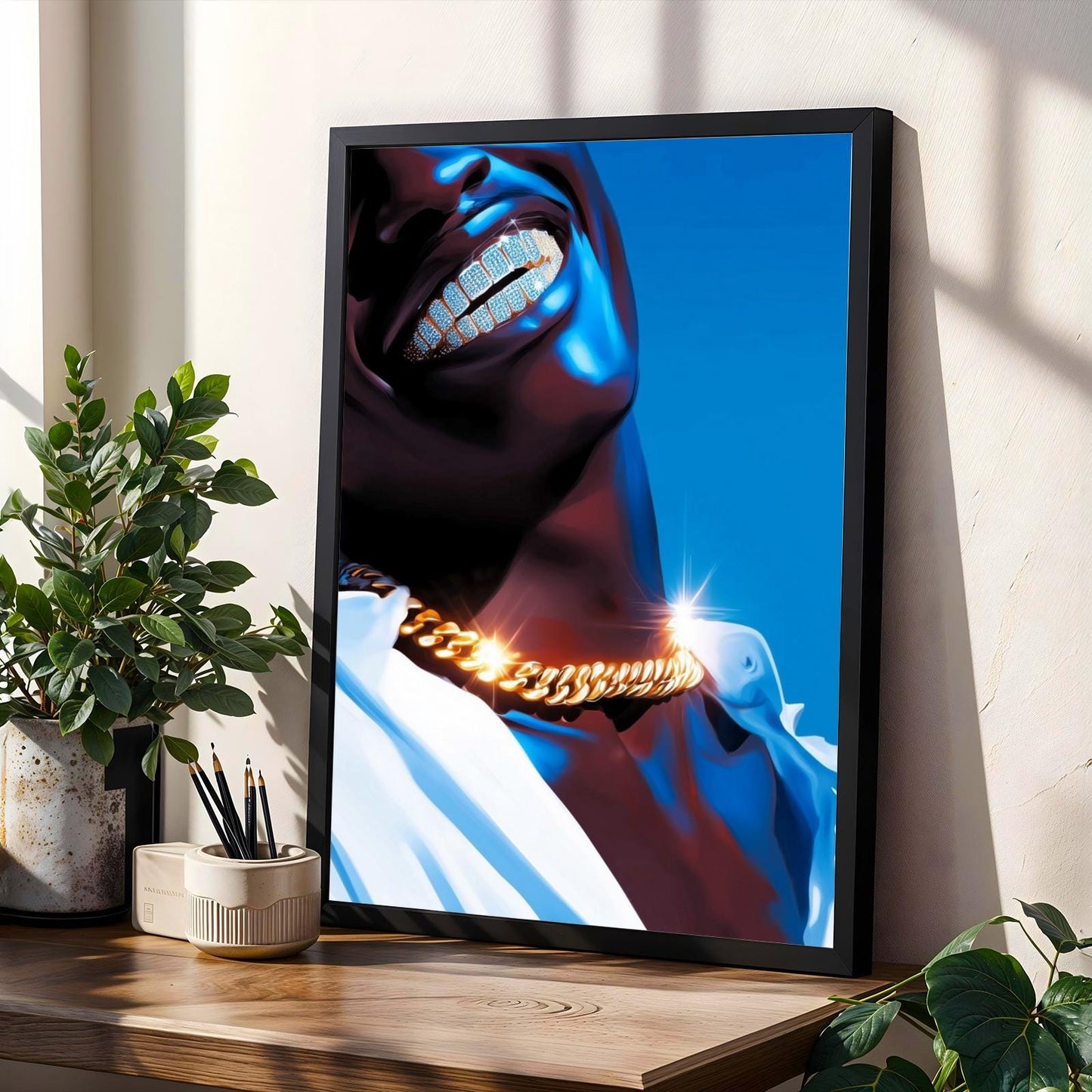 Black Joy Wall Art Print: Portraits of Joyful Black Men & Women (Digital Download)
