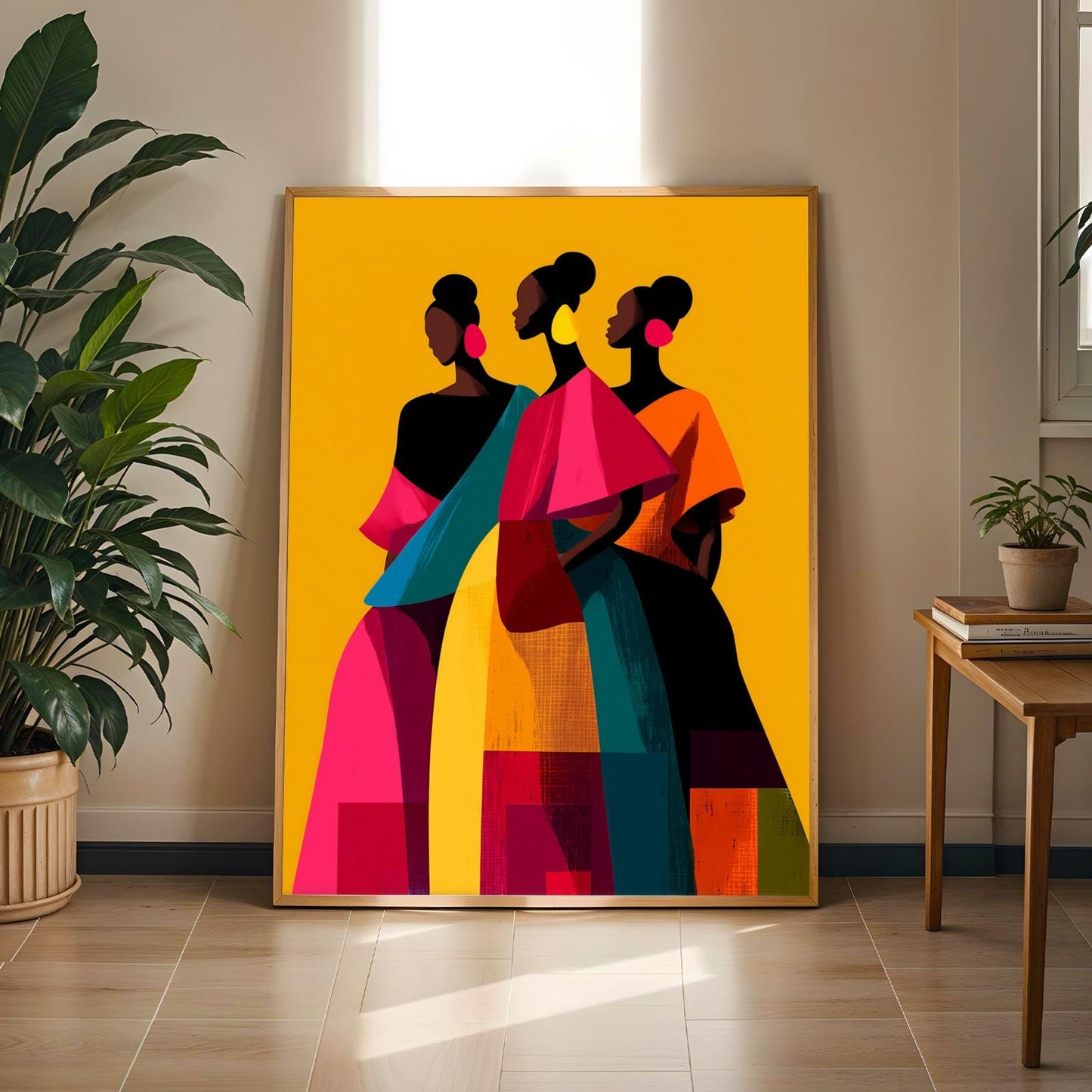 African Beauty Wall Art Print