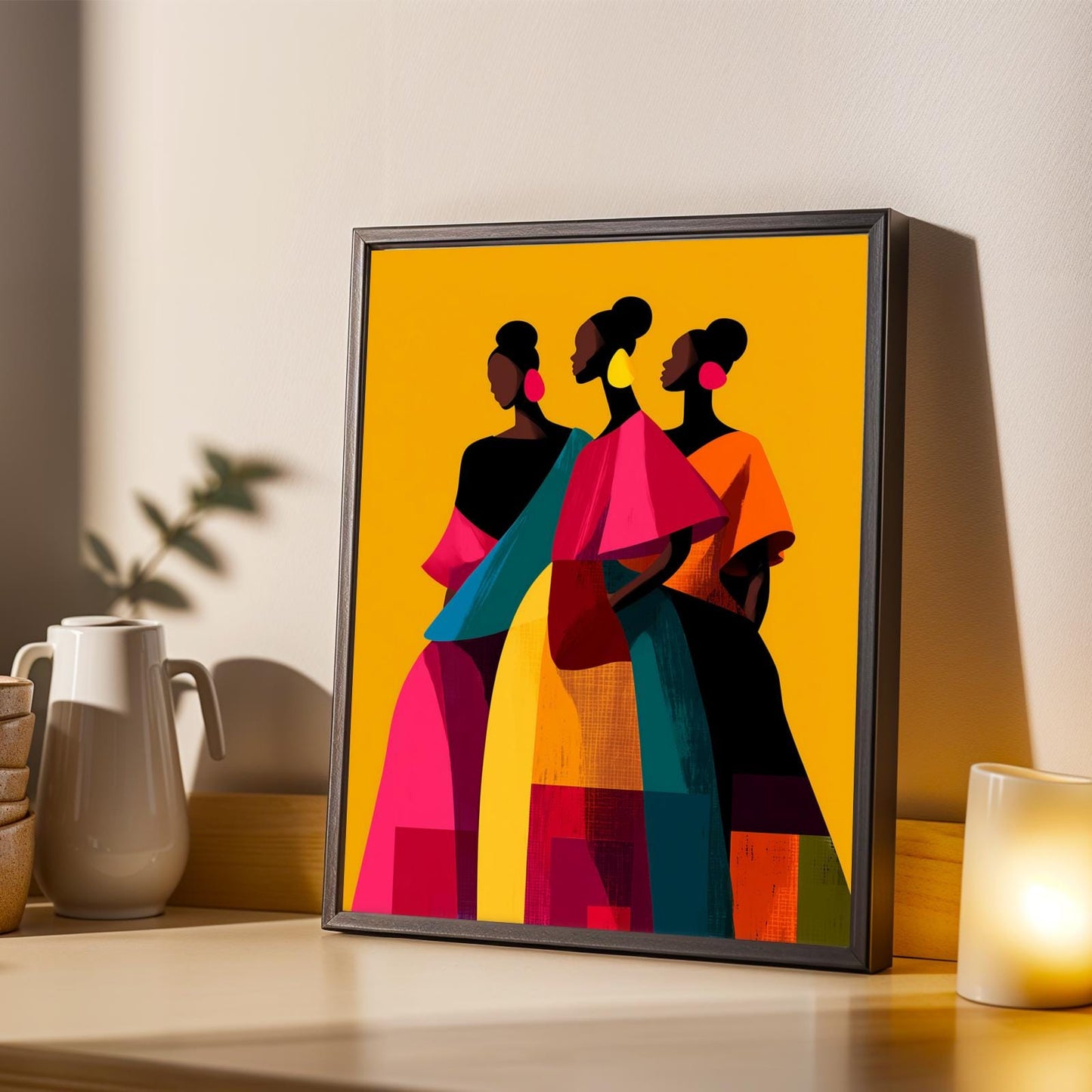African Silhouette Print (Digital Download)