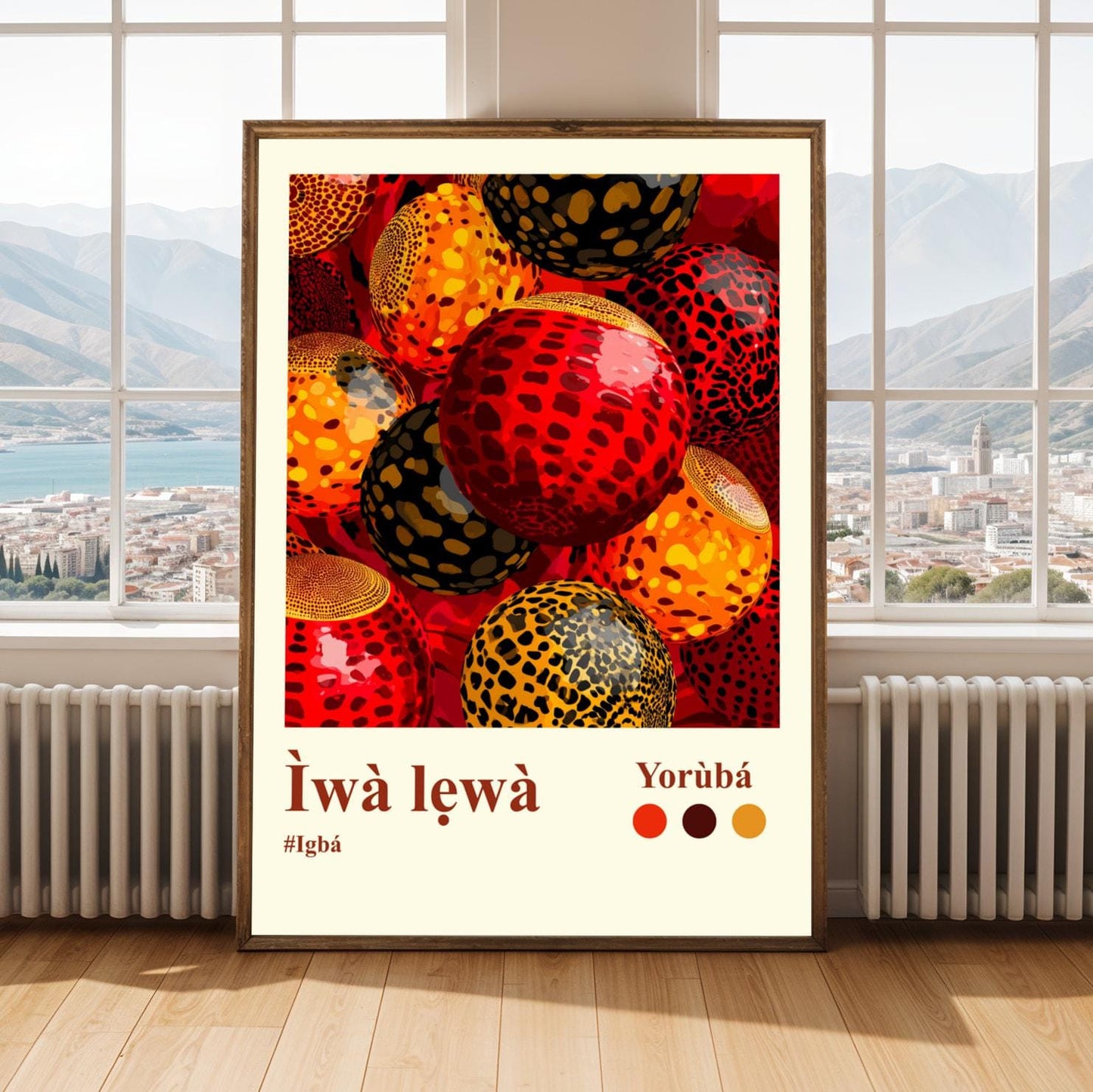 Iwa Lewa Yoruba Wall Art Print Soluna Soul