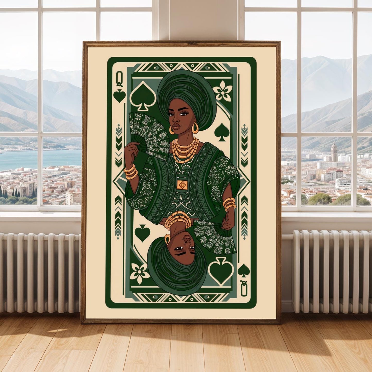 Queen of Spades Wall Art Print Soluna Soul