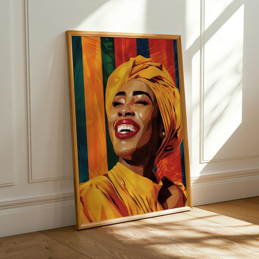African Queen Wall Art Print IX Soluna Soul