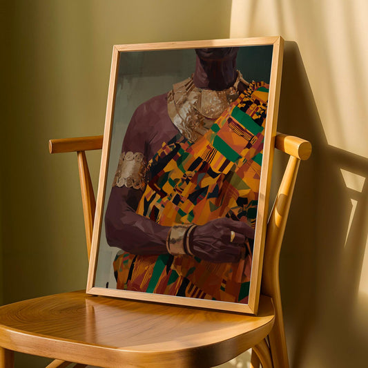 Kente In Power Wall Art Print Soluna Soul