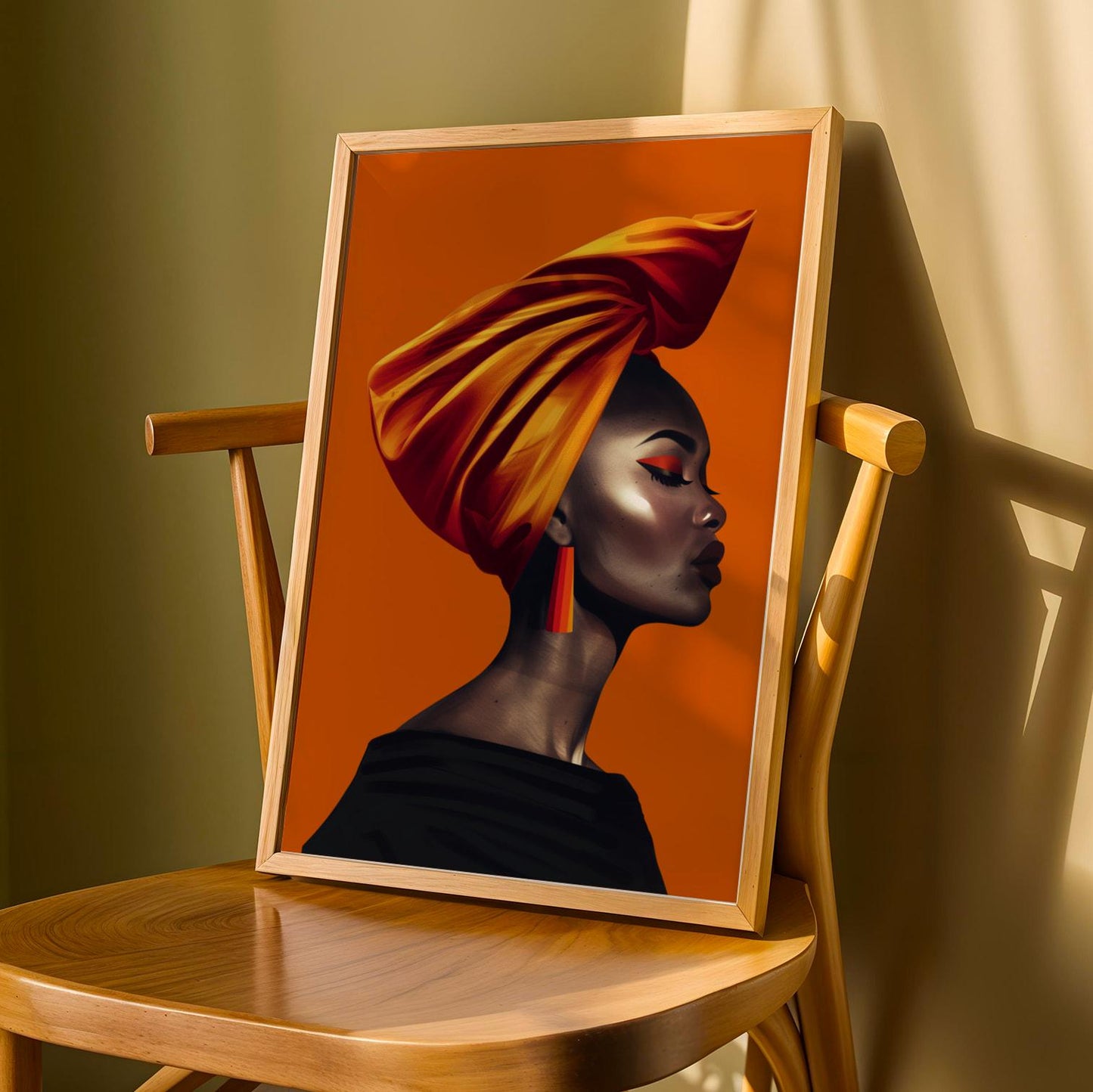 African Queen Wall Art Print VII Soluna Soul