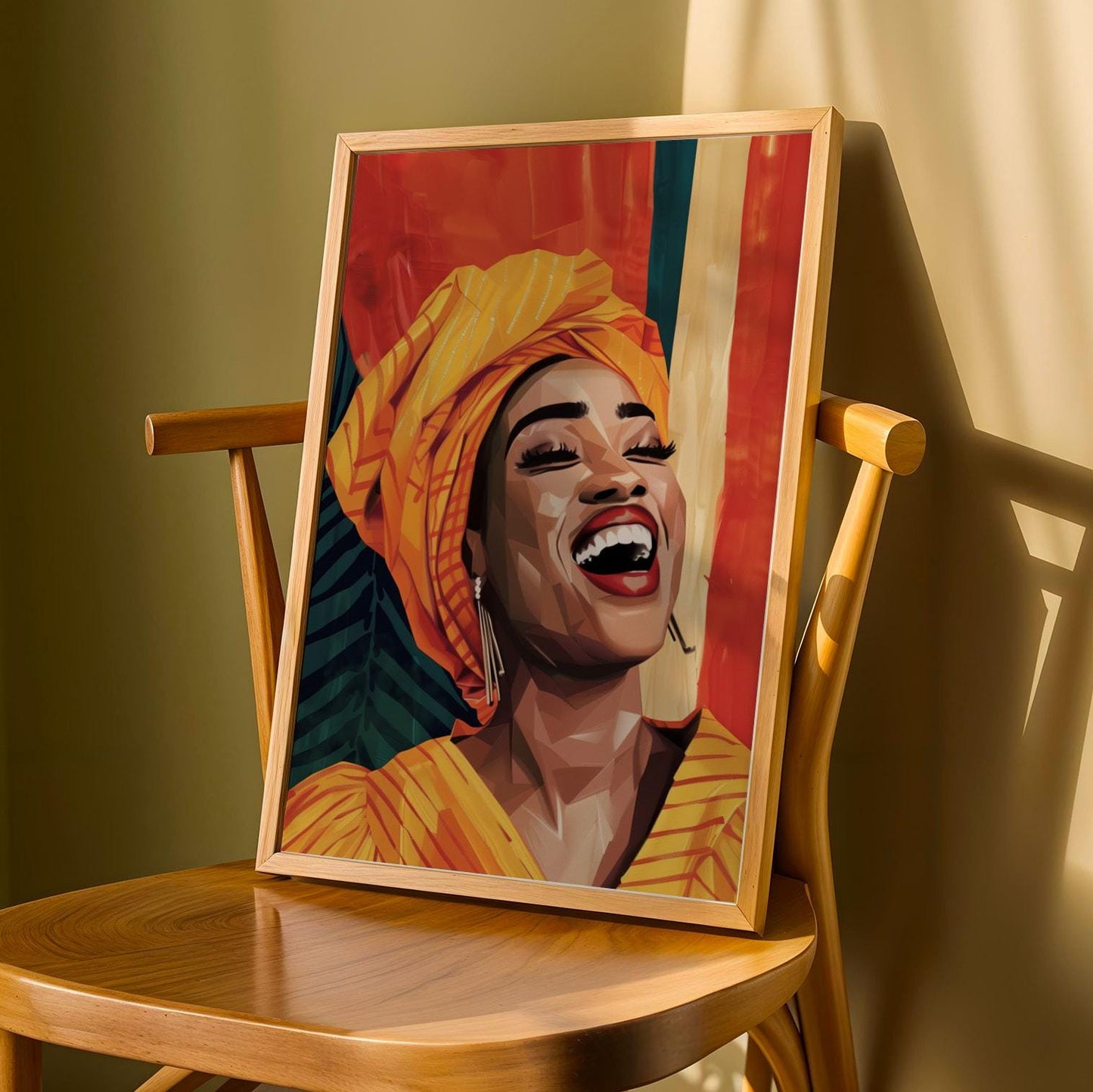 African Queen Wall Art Print X Soluna Soul