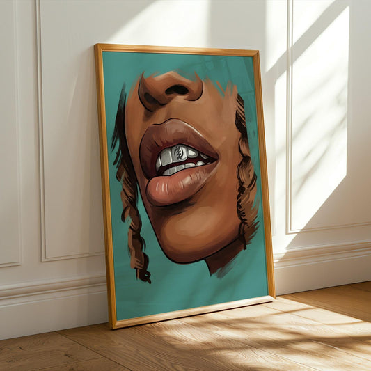 Adinkra Symbol Wall Art Print II Soluna Soul