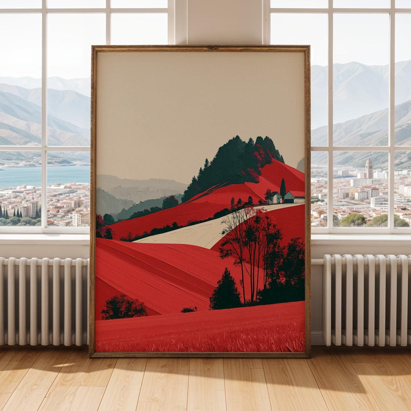 Countryside Farmhouse Wall Art Print 189 Soluna Soul